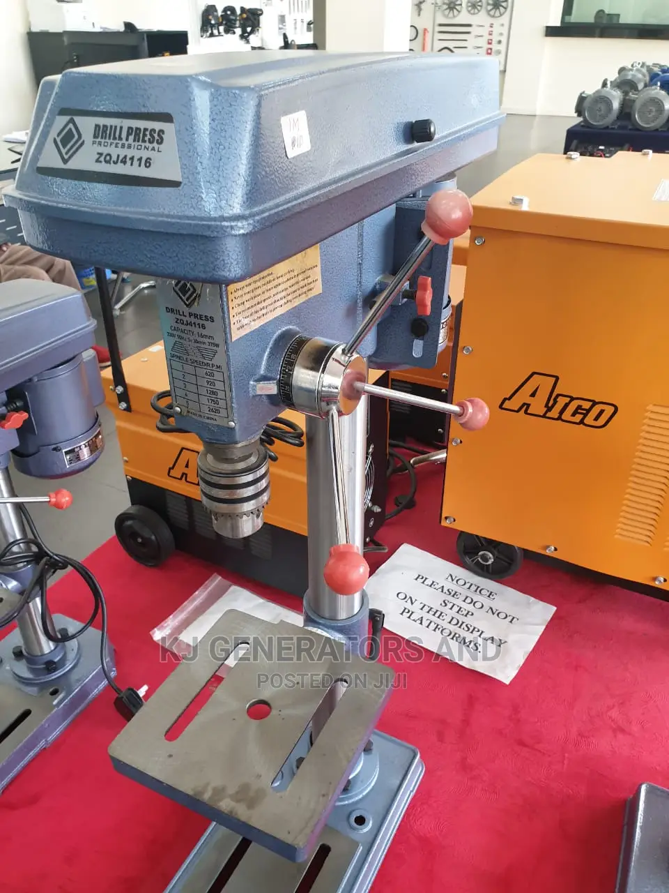 16mm Drill Press Available