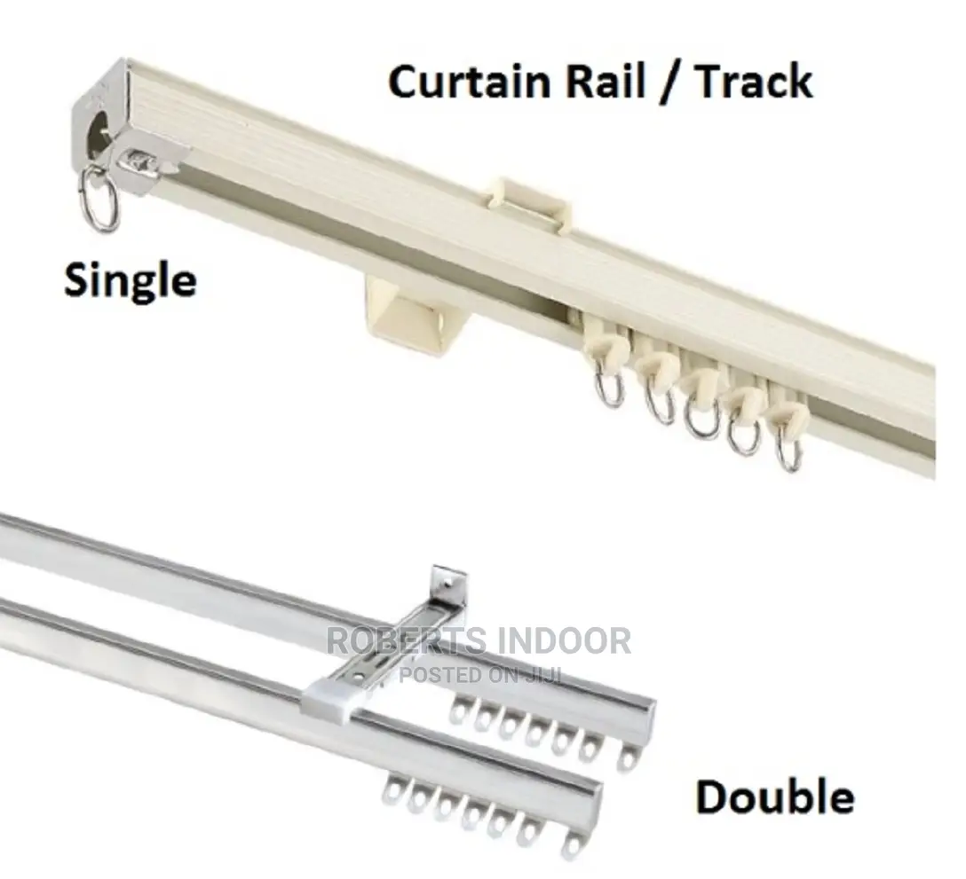 Straight Curtain Rails- Inclusive With Its Accessories