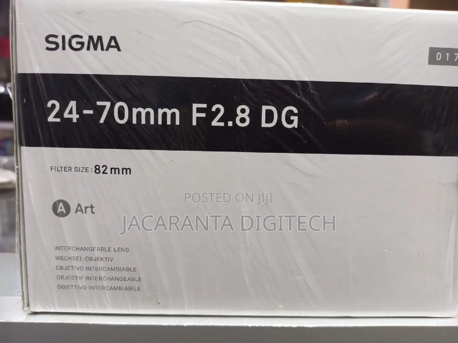 Sigma 24-70mm F/2.8 Dg Os HSM Art Lens for Canon Ef