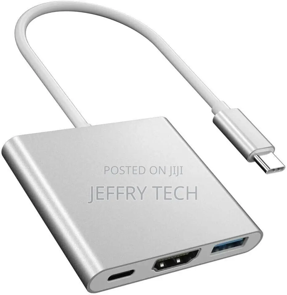 3in1 Type C to USB and Type C to Type C Hub Adapter USB-C