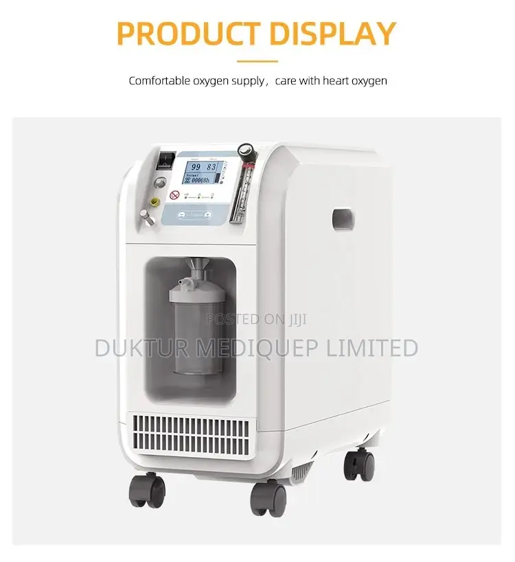 5L Oxygen Concentrator Dimension: 508(L) 260(W) 530(H)