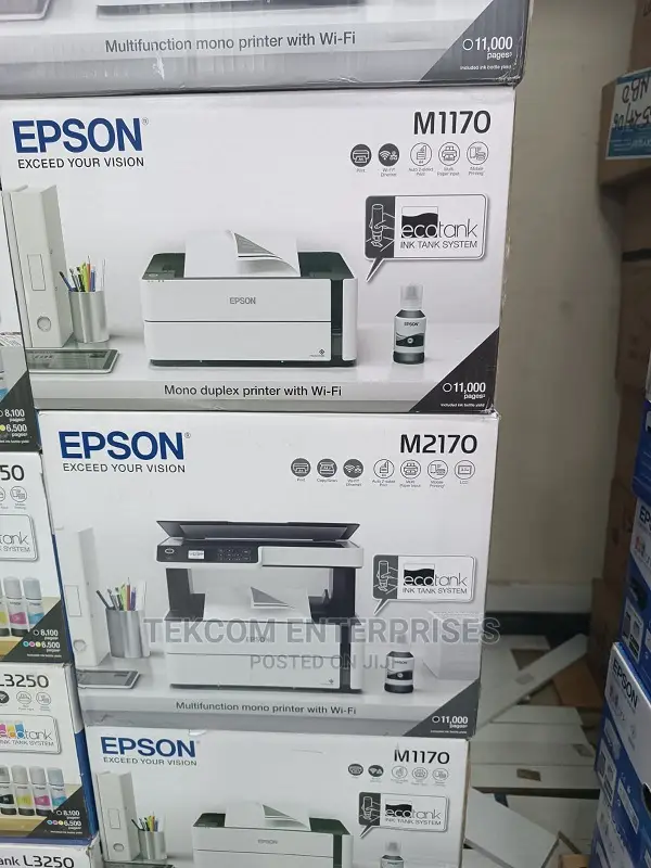 Epson Ecotank M1170 Wireless Monochrome Supertank Printer