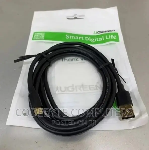 UGREEN USB 2.0 AM to BM Print Cable 1.5m