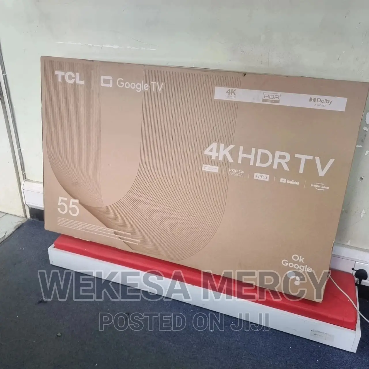 TCL Uhd 55p635 55 Inch P635 Google Tv Edgeless Design