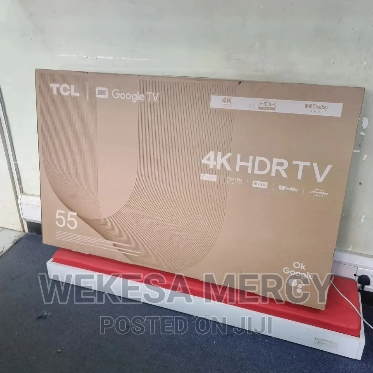 TCL Uhd 55p635 55 Inch P635 Google Tv Edgeless Design
