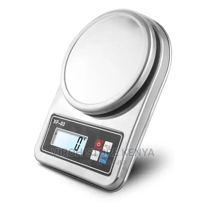 Small Digital Scale With Bowl 5kgs Stainless Steel