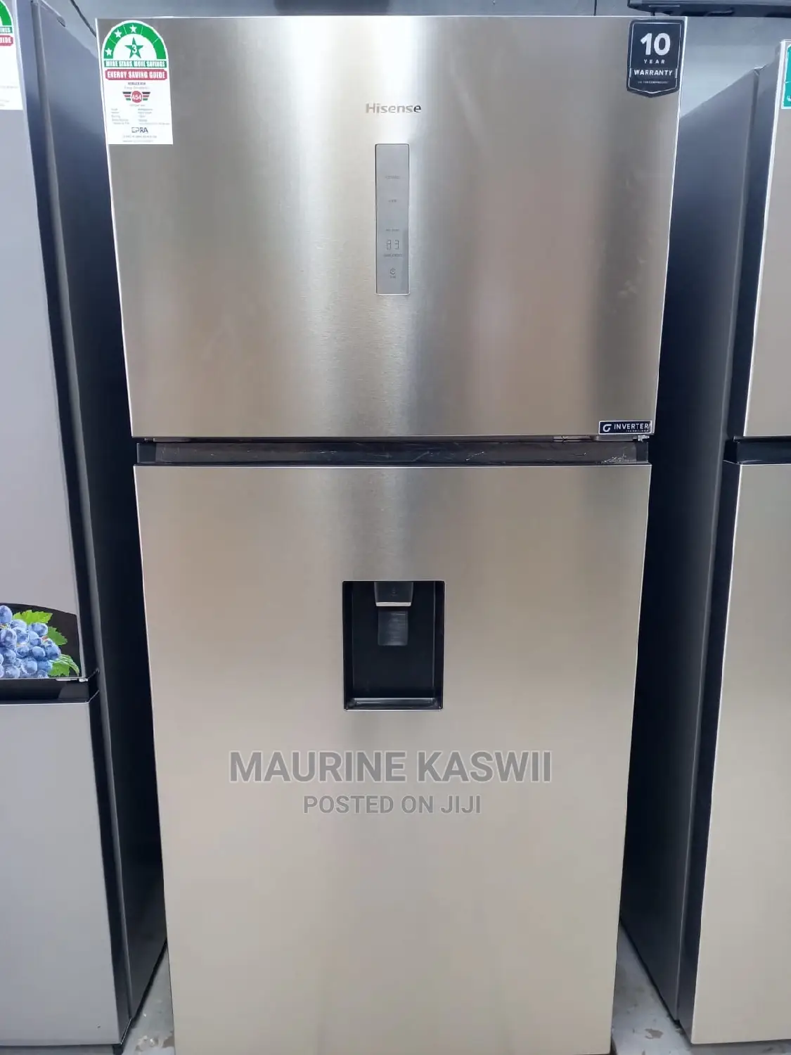 Hisense Ref510dr 510l Top Mount Fridge