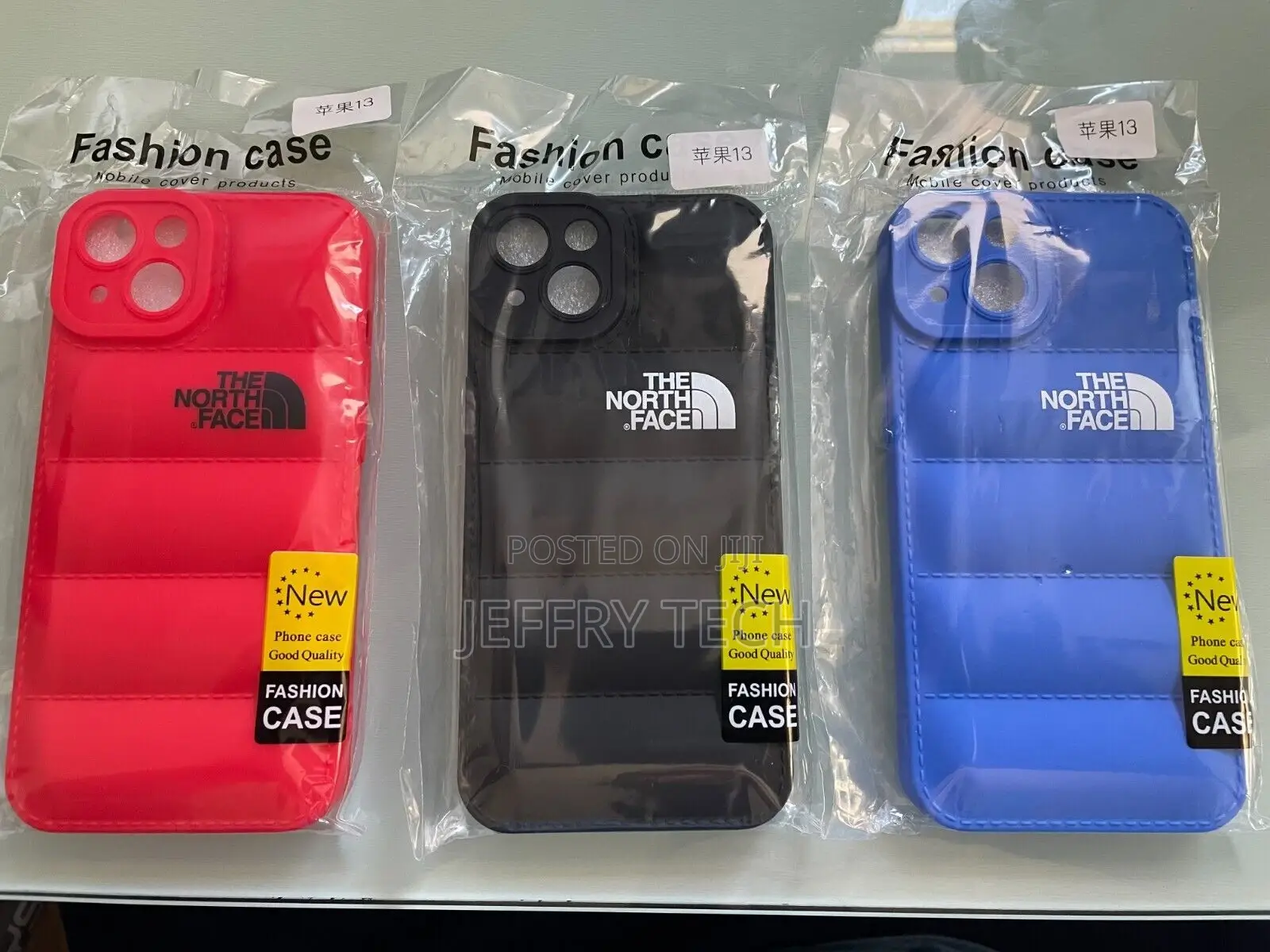 The North Face Puffer Jacket Phone Case for iPhone 11 12 13