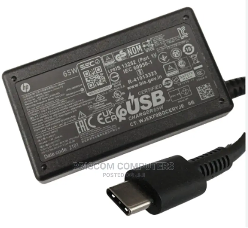 HP Type C T470,T470s,T480, T480s Charger Adapter