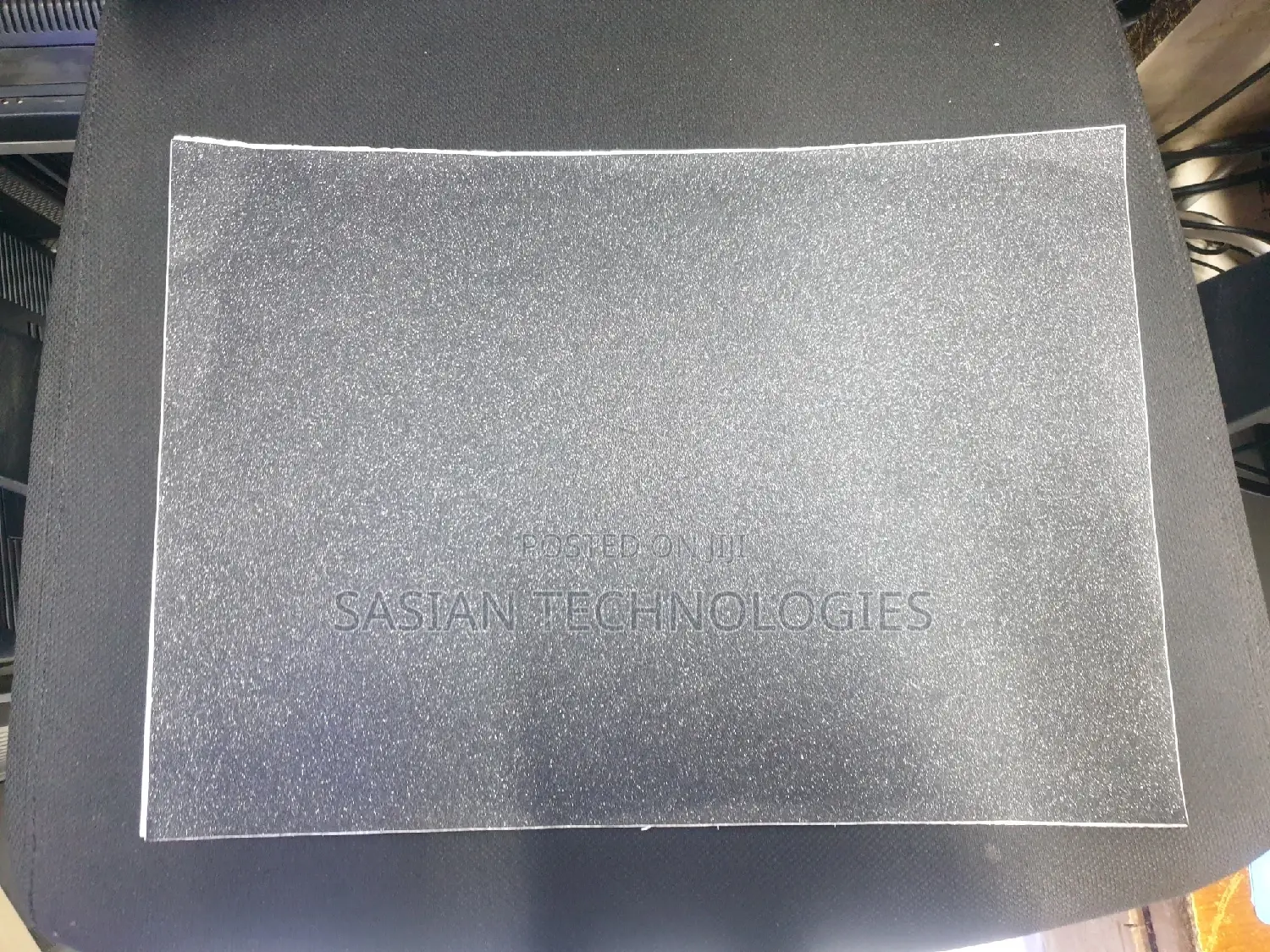 Black Plain Laptop Skin