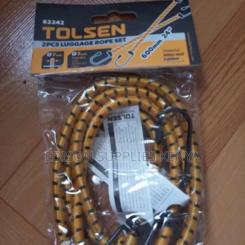 Luggage Rope Set Tolsen 2pcs Elastic Luggage Rope Set- 62242