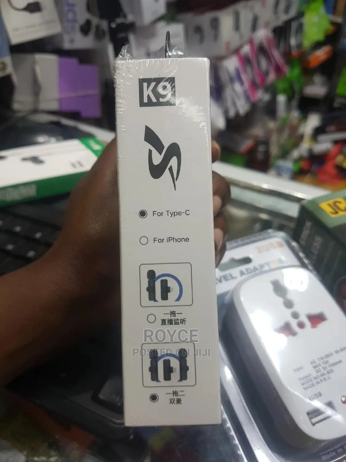 K9 Wireless Microphone - For Type C