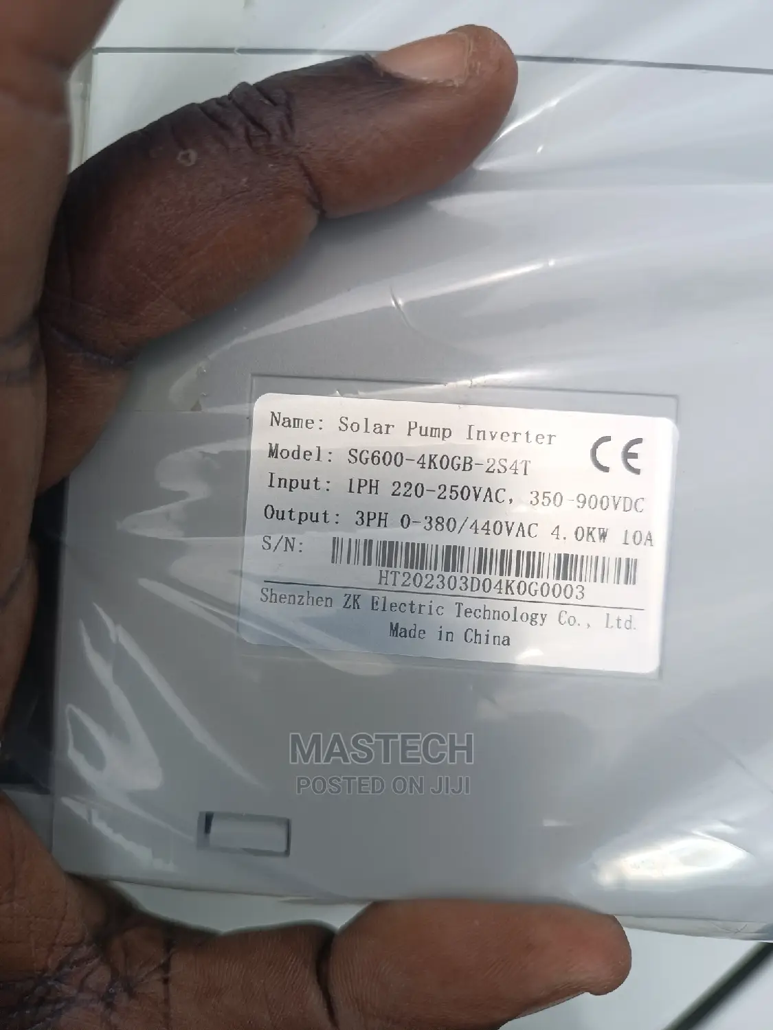 4.0kw Converter, 1-Phase to 3-Phase