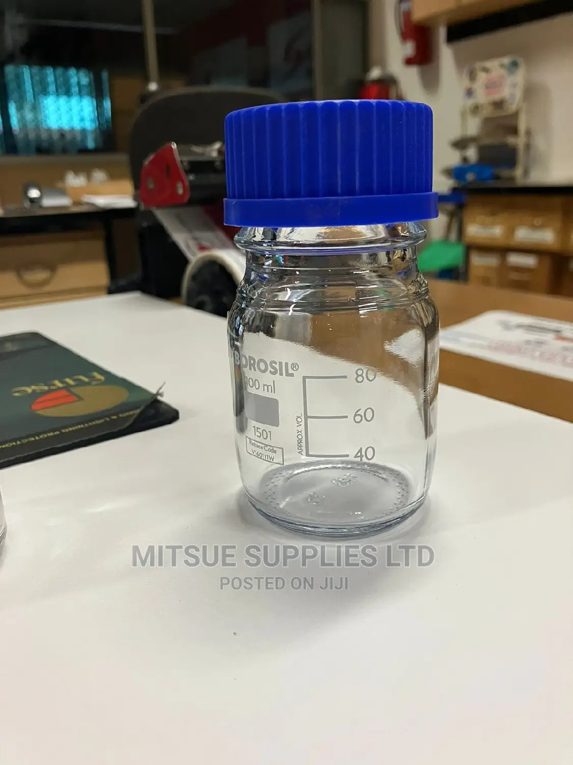 Media Culture Bottle Clear Borosil 100ml