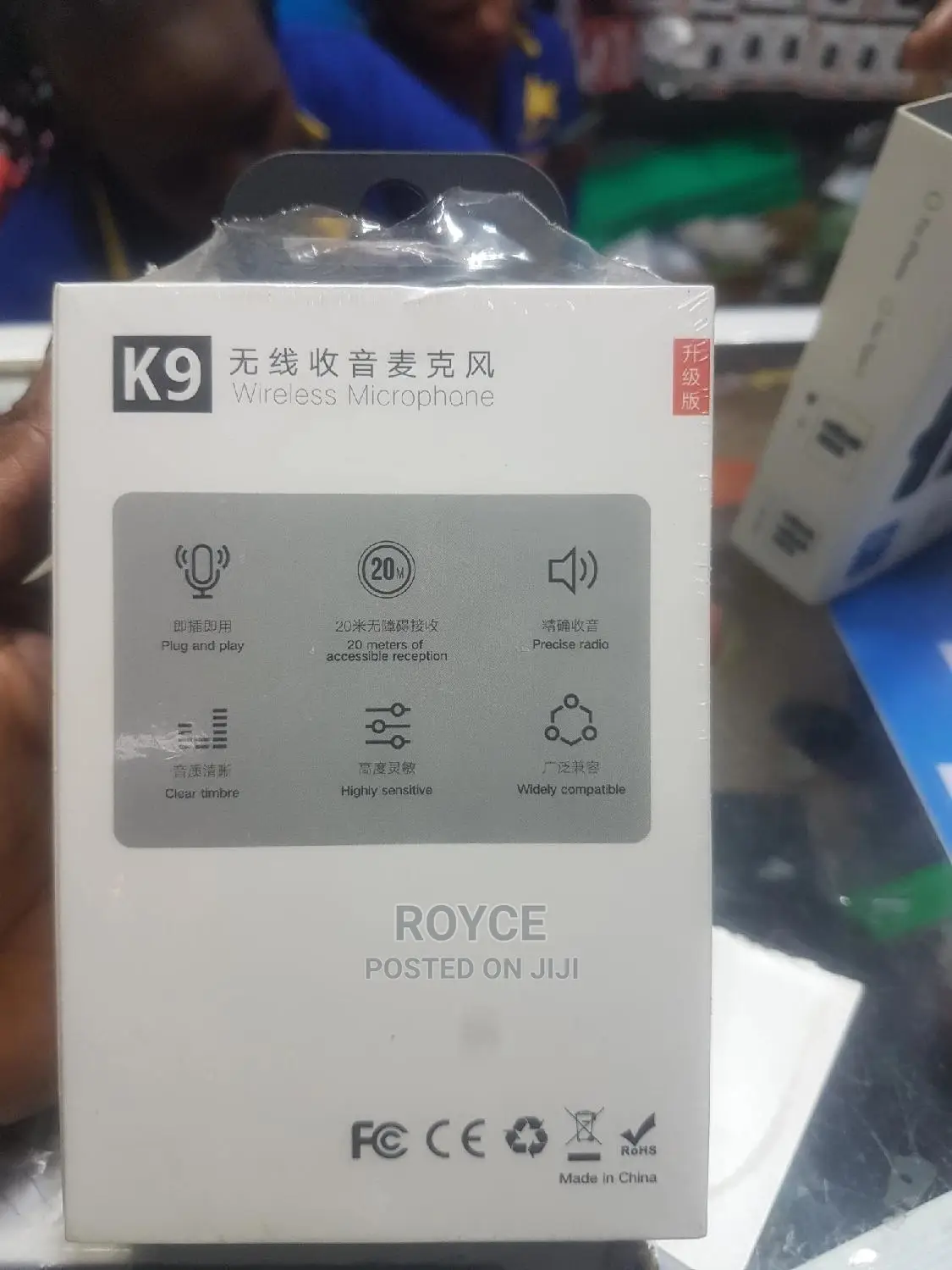 K9 Wireless Microphone - For Type C