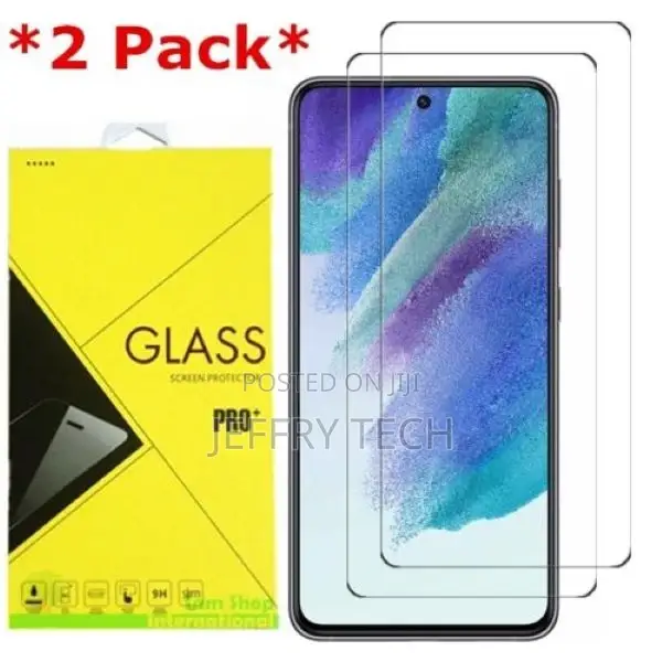 2pack Tempered Glass Screen Protector for Samsung S21 FE 5G