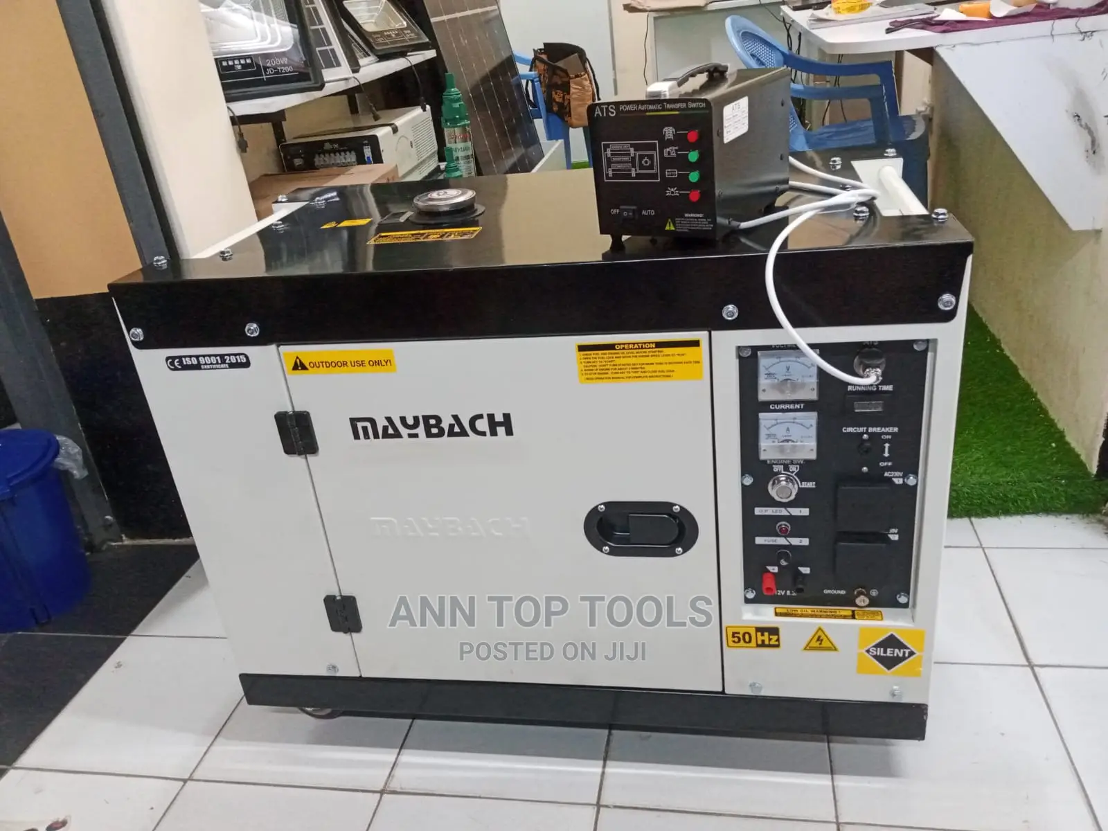 12kva Maybach Silent Diesel Generator Set With ATS