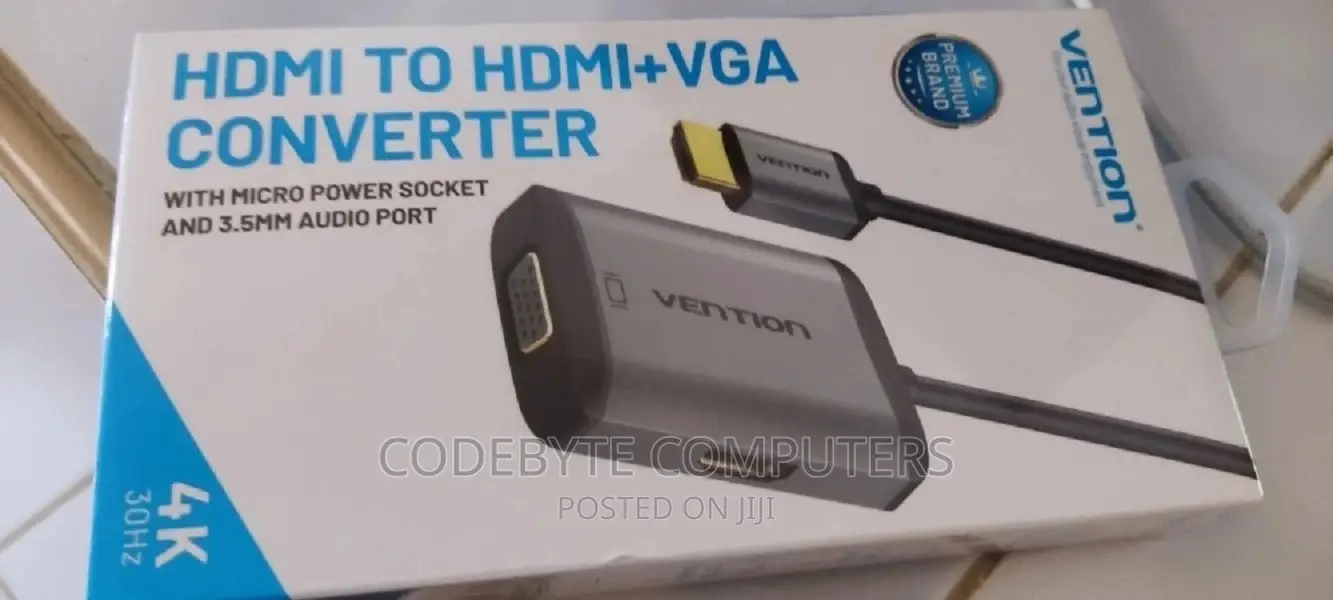 Vention New HDMI to Hdmi+Vga Converter