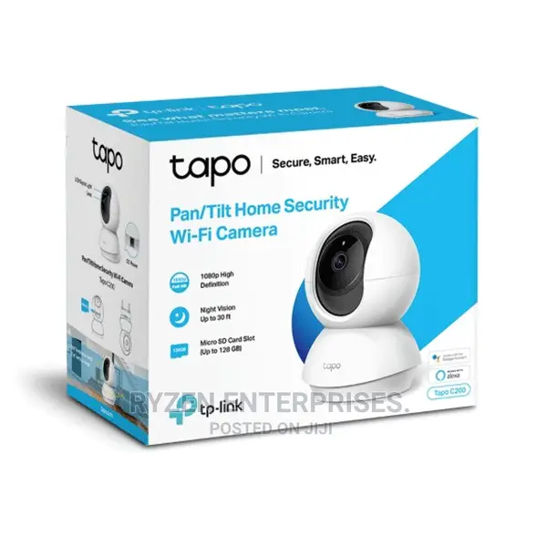 Tp-link Pan/Tilt Home Security Wi-fi Camera - Tapo C200