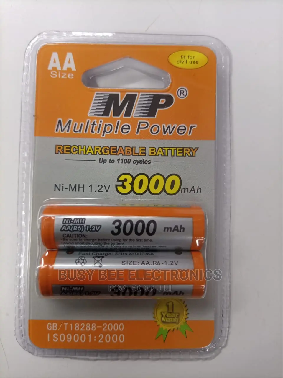Mp Rechargeable Batteries
