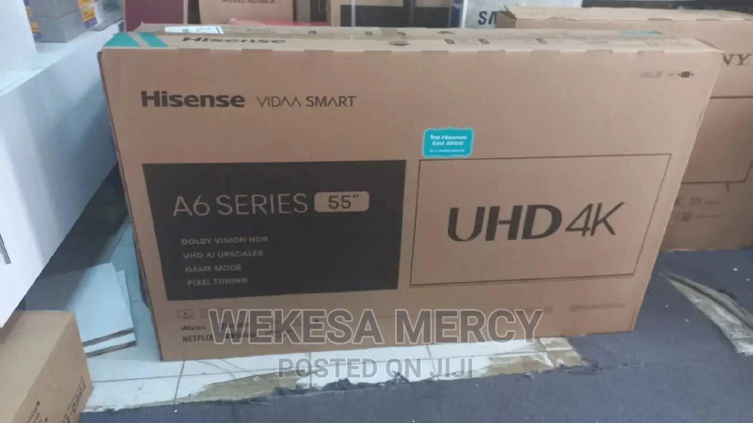 Hisense 55-Inch Uhd Smart Tv 55a62hs - 2022 Model