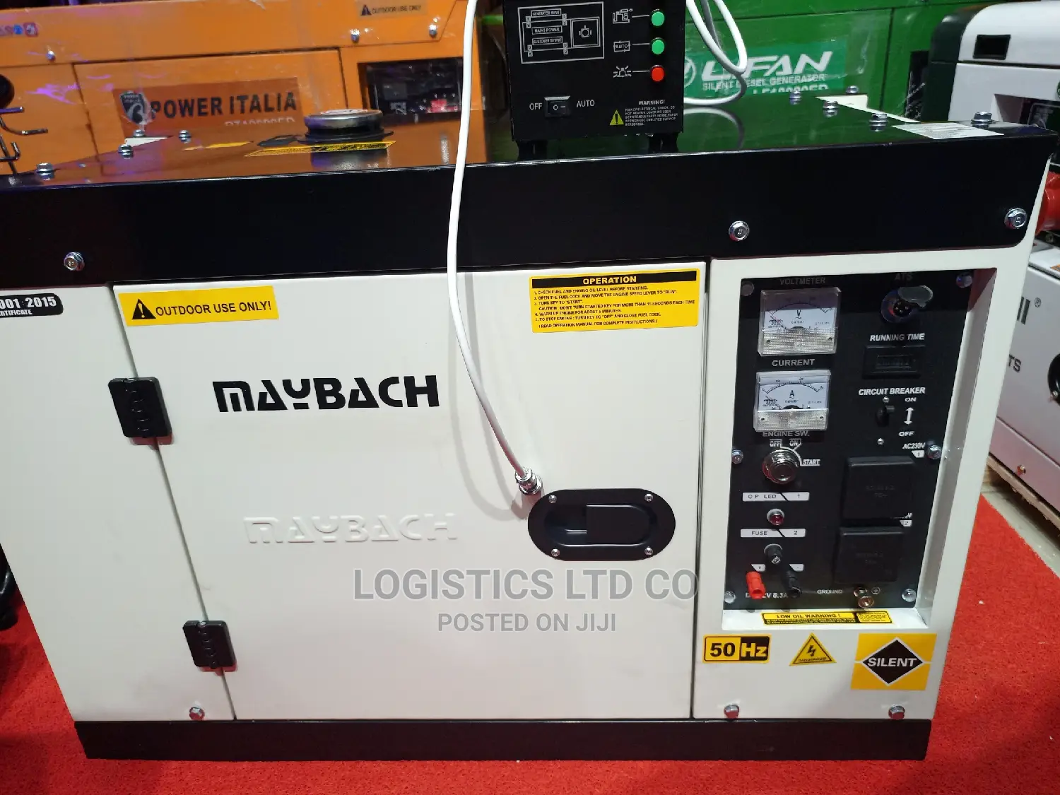 Automatic 12kva Maybach Single Phase Diesel Generator + Ats