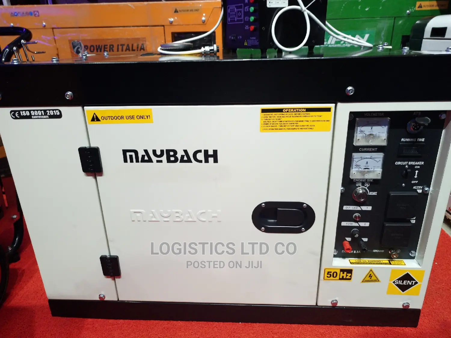 Automatic 12kva Maybach Single Phase Diesel Generator + Ats