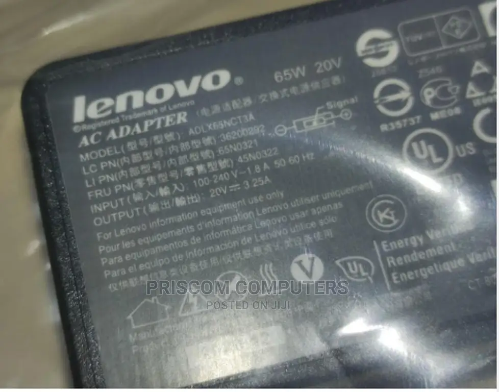Lenovo V530-15ikb, V530-14ikb Charger Adapter