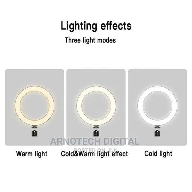 10" Selfie Ring Light With Stand