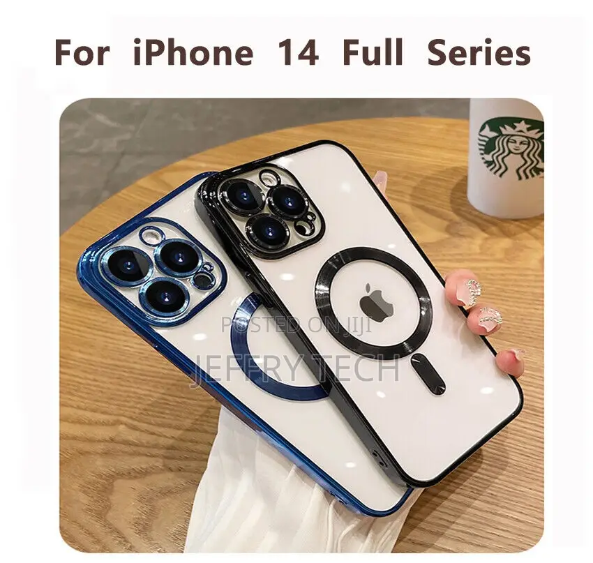 Cover Magnetic Case Silicone for Apple iPhone 14 Plus 13 Pro