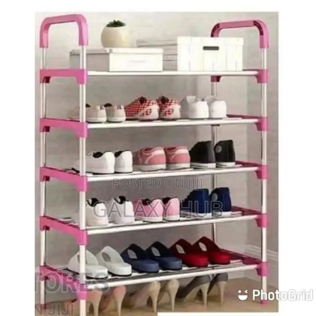5-Layer Adjustable Shoe Rack
