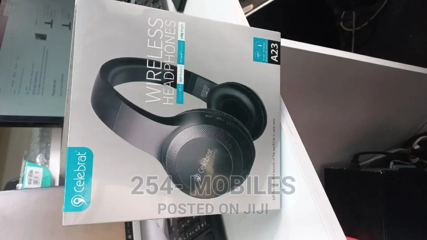 Celebrat A23 Wireless Bluetooth Headphone - 2.5 Hours