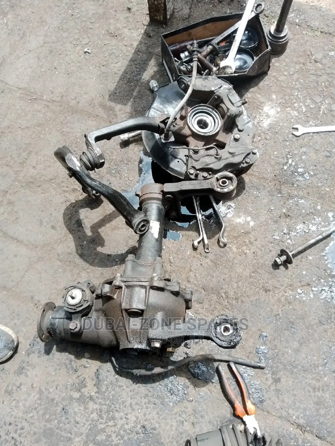 Front Differential Prado J95.