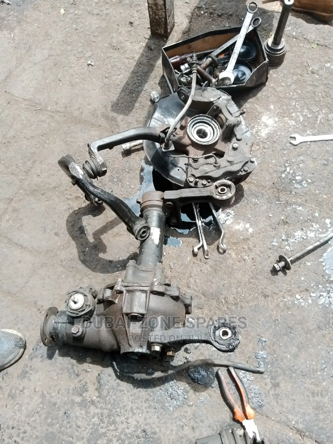 Front Differential Prado J95.