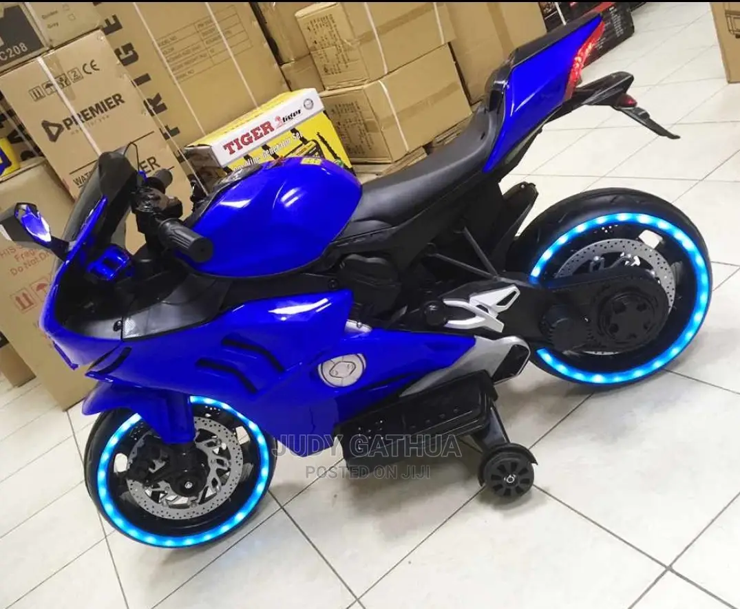 Blue Toy Bike