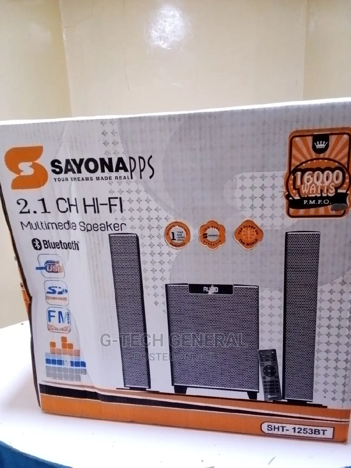 Sayona 16000watts Soundbar