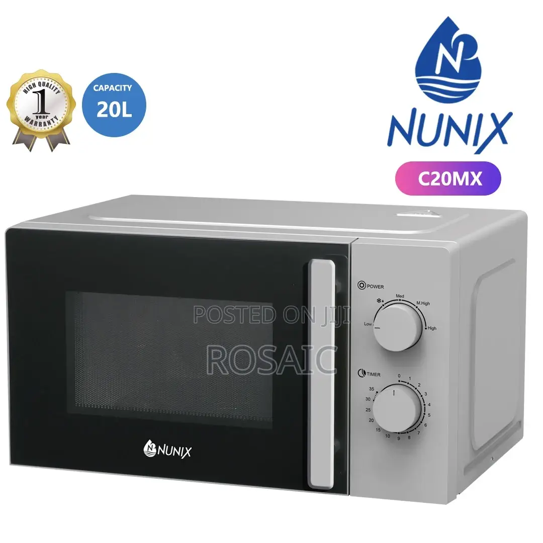 Nunix 20l Manual Setting Microwave Oven