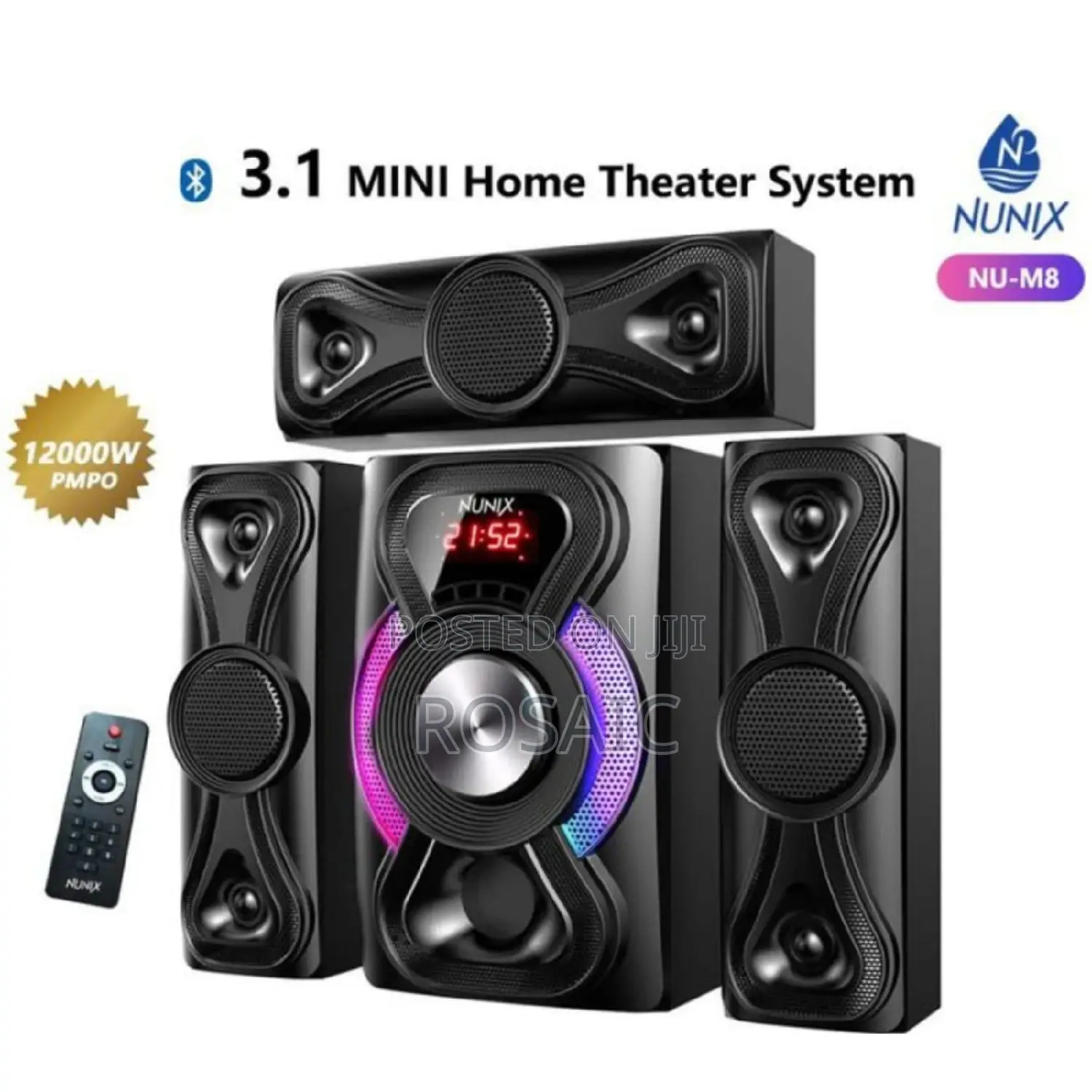 Nunix M8 Complete Mini Home Theater System at 4200