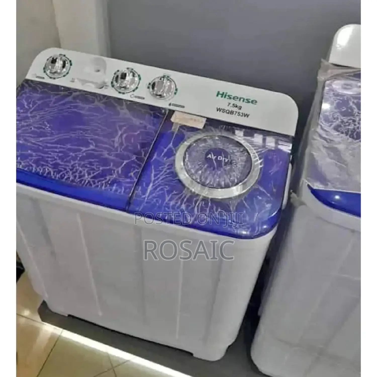 Hisense 7.5kg Twin Tub Washing Machine Top Load at 20200