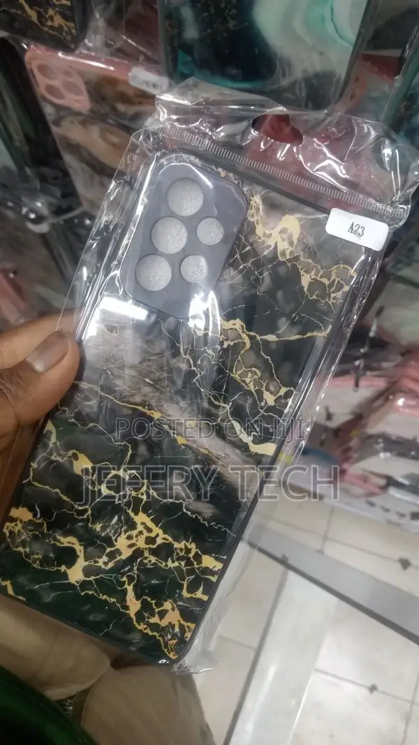 Samsung A23 5G Case Marble Pattern Black