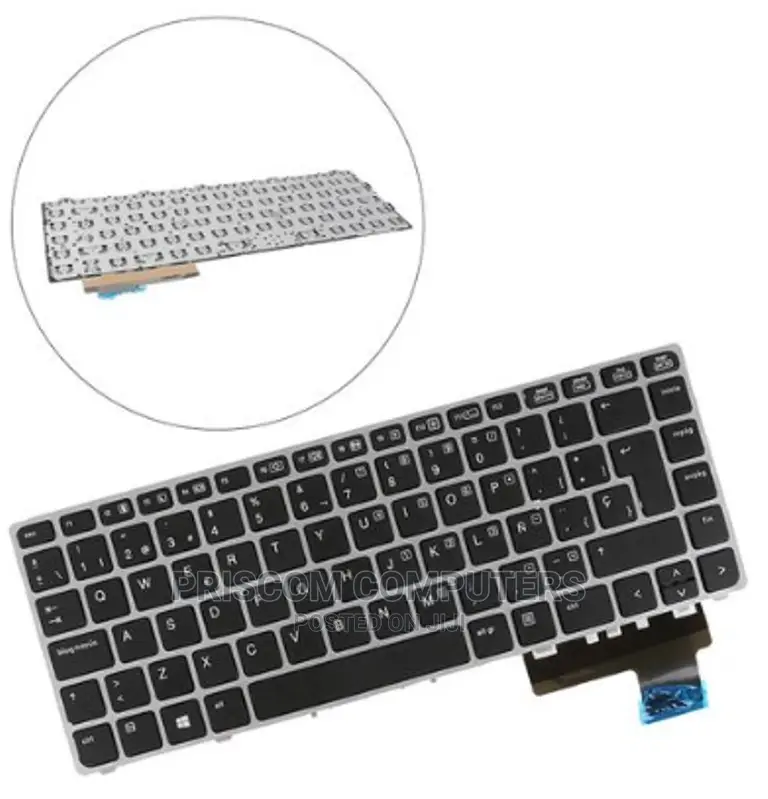 HP Folio 9470M, 9470, 9480, 9480M Non Backligt Keyboard