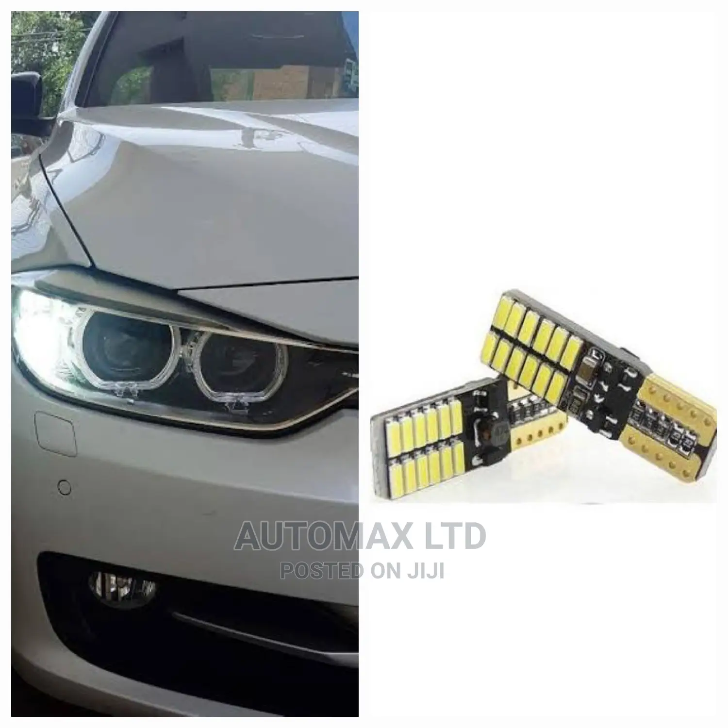 2x Crystal White Parking Led Bulbs for Toyota,Nissan,Bmw,Mazda,Vw,Jeep