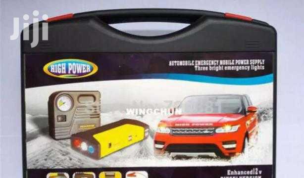 Jump Starter Tool Kit With Air Compressor At An Offer