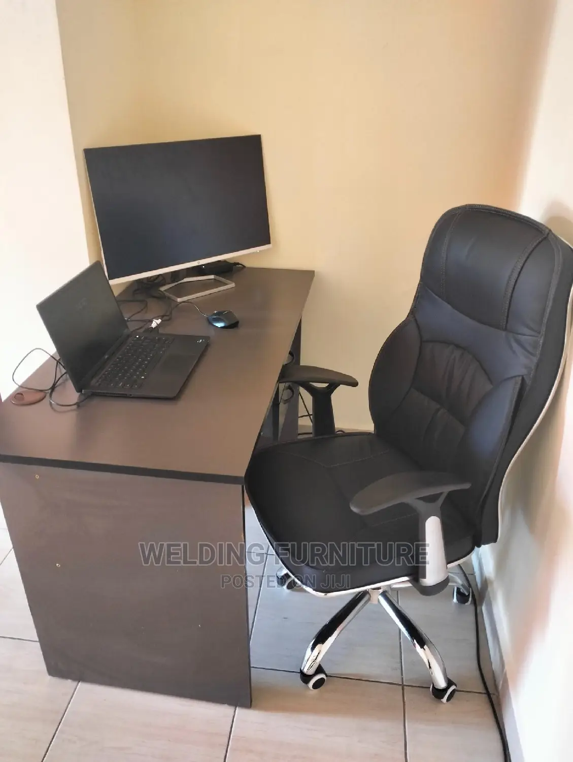 Office Desk and Office Chair