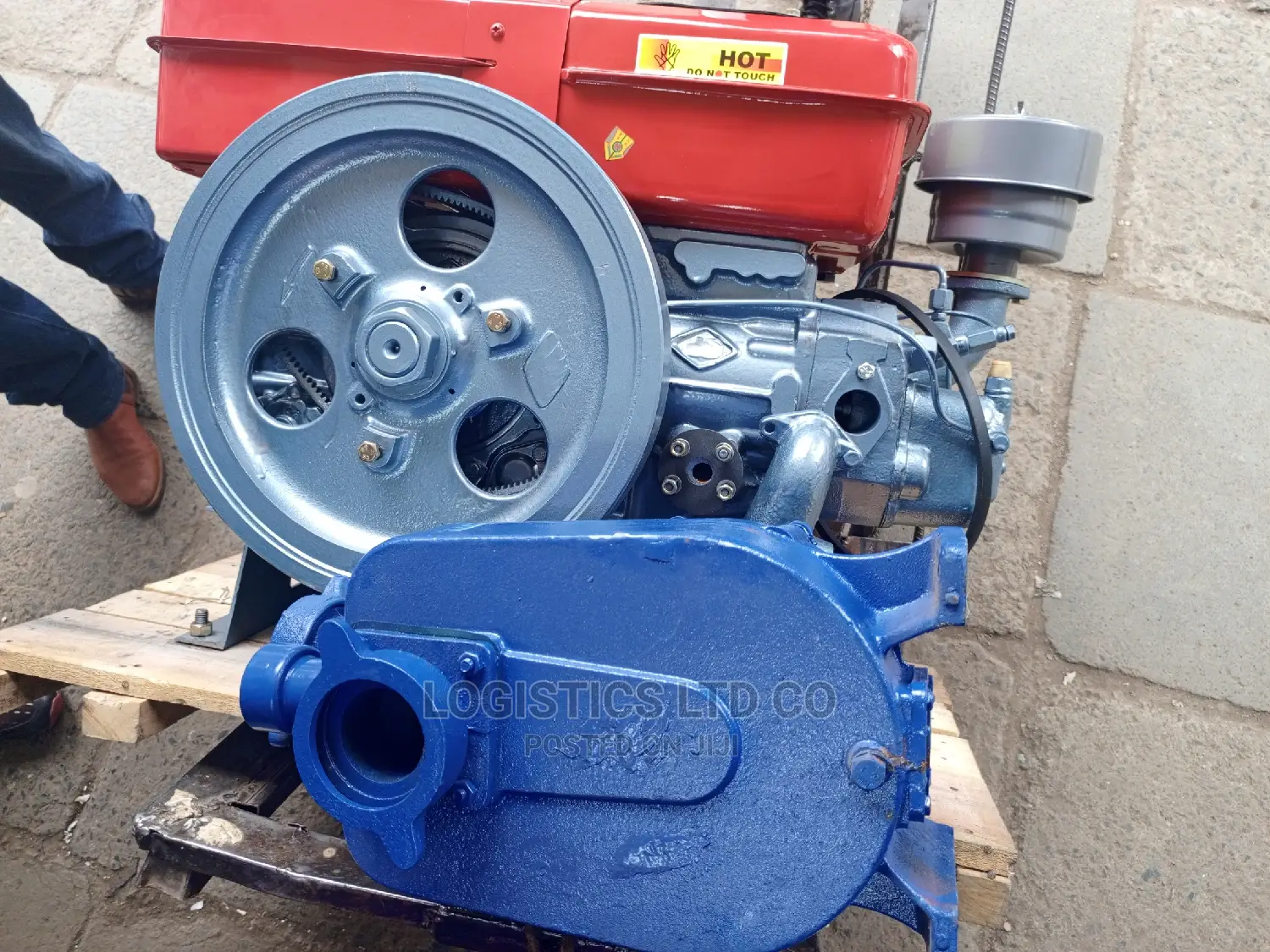 JD 16HP 90M 1.5inch Diesel Water Cooled Water Pump System