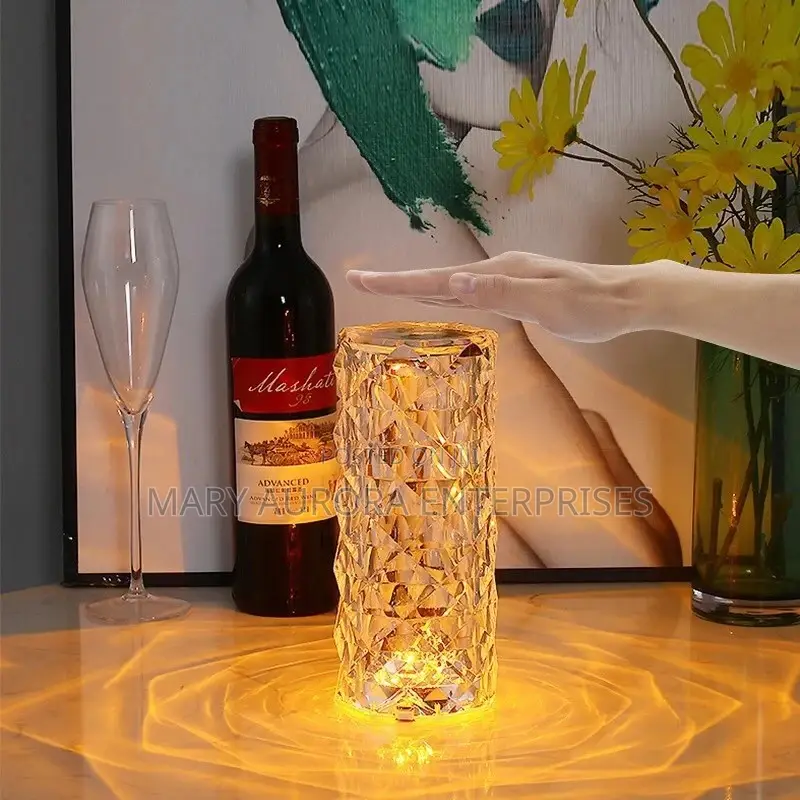 Recheargeable Table Lamp With Remote