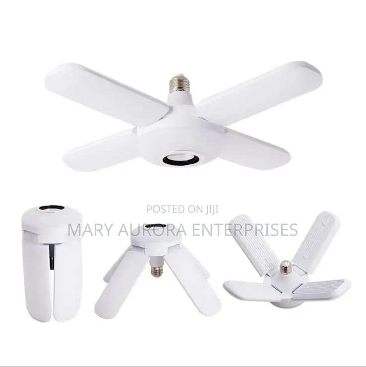 Led Fan Music Bulb With Bluetooth