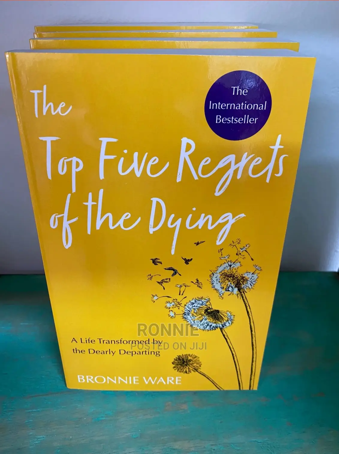 The Top Five Regrets of the Dying Book by Bronnie Ware