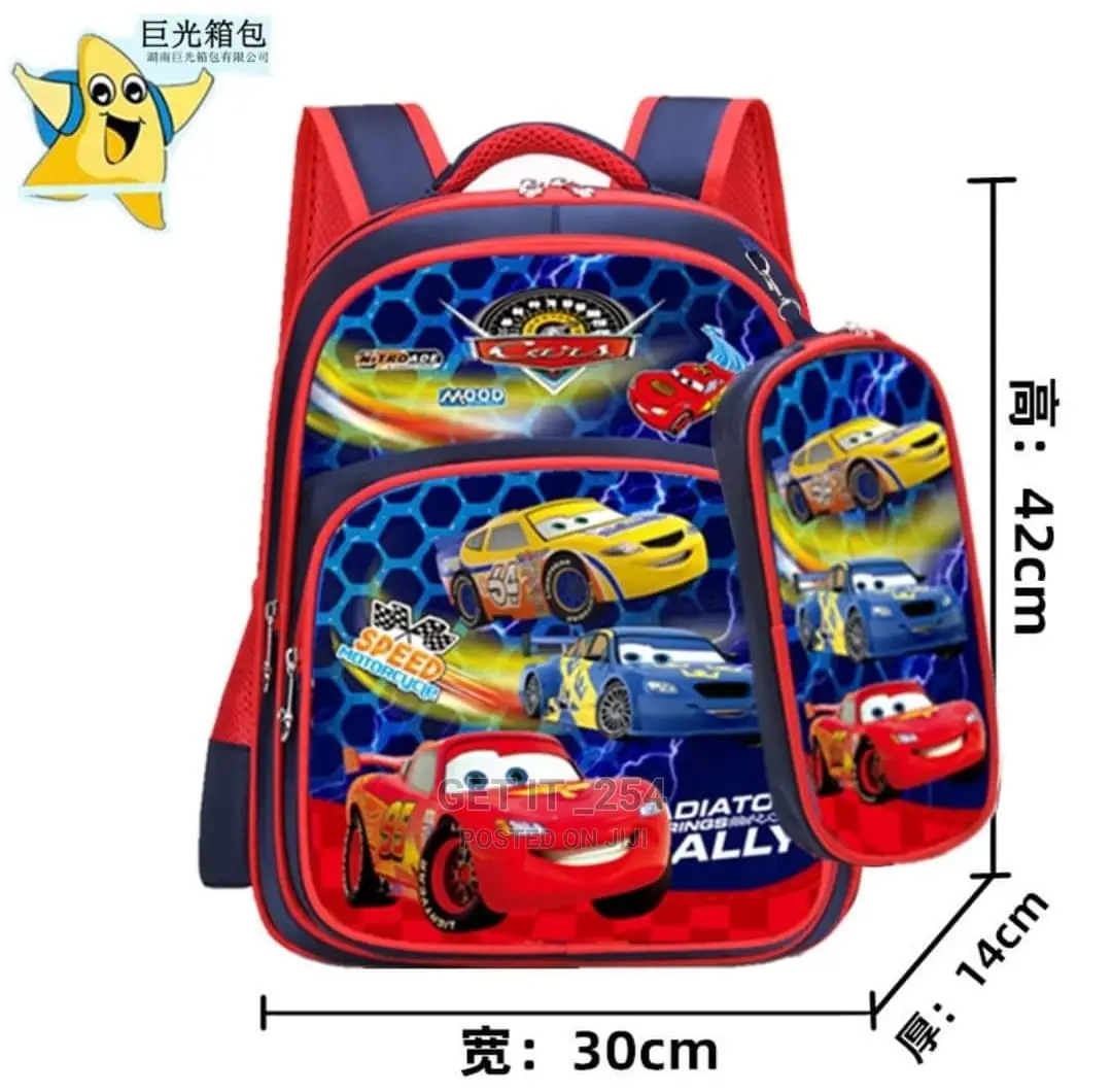 Cartoon Themed School Bags