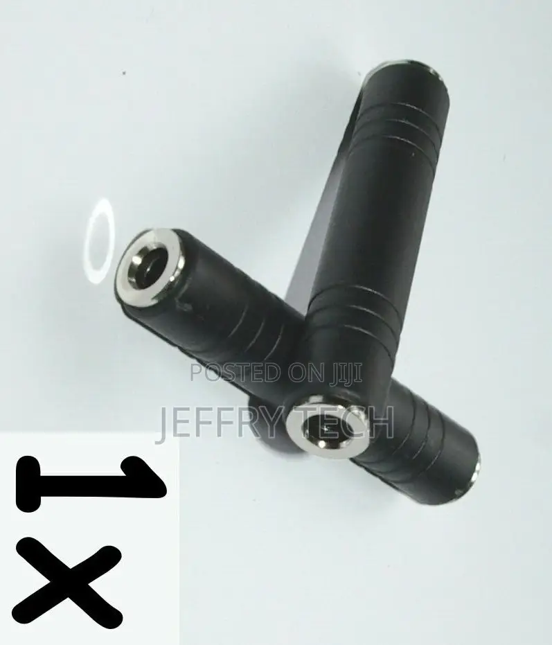 Jack Audio Adapter 6.3mm Stereo Clutch / Clutch - Connector